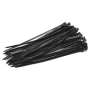 Coliere de plastic NEGRE, 200x3,5 (100 buc.) SEL.3.211
