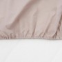 CEARCEAF PAT CU ELASTIC 90X200 CM CREM